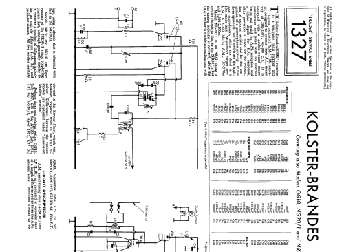 Tri-Fi NR30; Kolster Brandes Ltd. (ID = 2319014) Radio