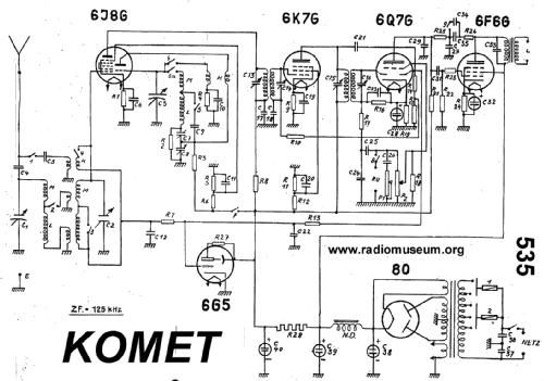 535; Komet Radio AG; Mitl (ID = 24052) Radio