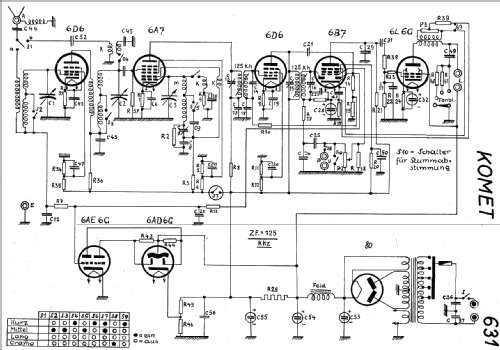 631; Komet Radio AG; Mitl (ID = 18454) Radio