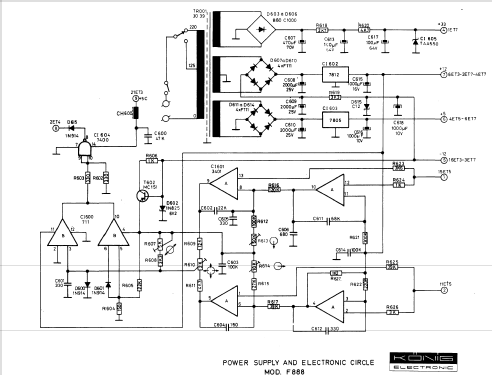 PAL-Farbgenerator F 888; König Electronic (ID = 1337133) Equipment