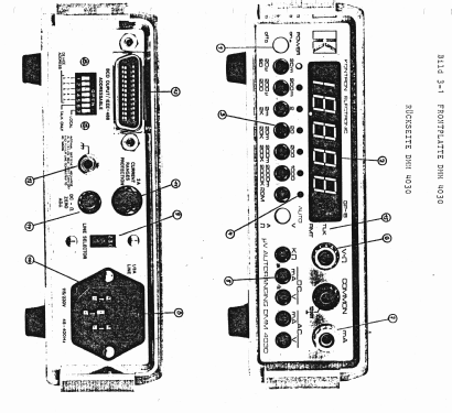 DMM - Digital.Multimeter 4030; Kontron Electronics, (ID = 1645406) Equipment