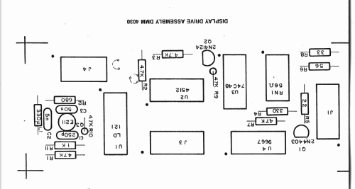 DMM - Digital.Multimeter 4030; Kontron Electronics, (ID = 1645483) Equipment