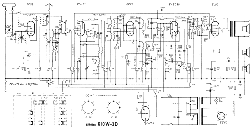 610W-3D; Körting-Radio; (ID = 1716433) Radio