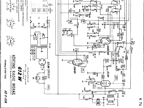 612W; Körting-Radio; (ID = 509867) Radio