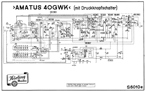 Amatus 40GWKD; Körting-Radio; (ID = 2108589) Radio