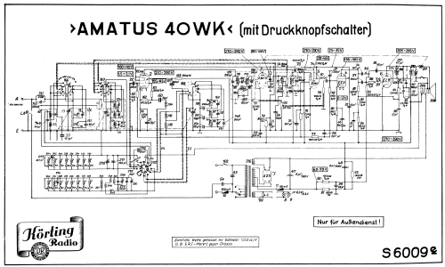 Amatus 40WKD; Körting-Radio; (ID = 2104591) Radio