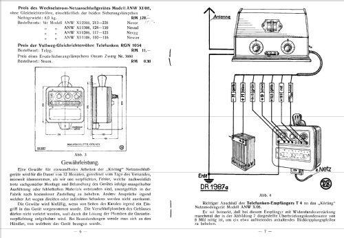 ANWL-08 ; Körting-Radio; (ID = 1317029) Power-S