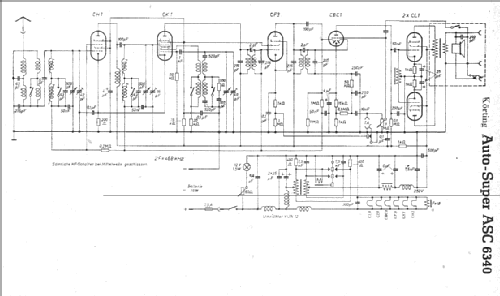 ASC6340; Körting-Radio; (ID = 4696) Car Radio