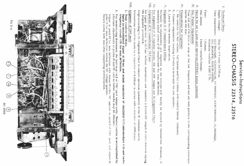 Stereo-Chassis 22514; Körting-Radio; (ID = 695633) Radio