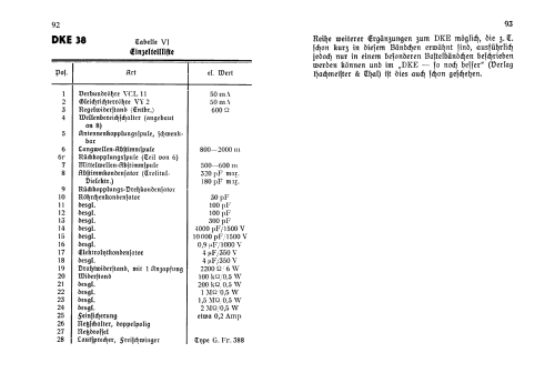 Deutscher Kleinempfänger 1938 DKE38; Körting-Radio; (ID = 3050092) Radio