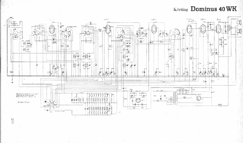 Dominus 40WK; Körting-Radio; (ID = 4707) Radio