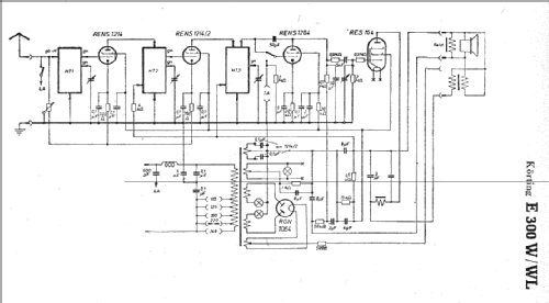 E300W; Körting-Radio; (ID = 4831) Radio