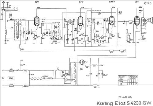 Etos S4230GW; Körting-Radio; (ID = 1466561) Radio