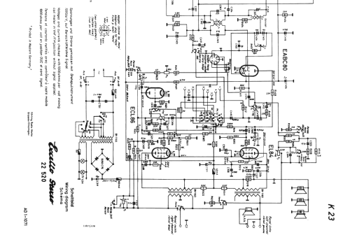 Excello Stereo 22520; Körting-Radio; (ID = 1407992) Radio