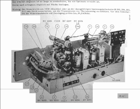 Frankfurt 25160 Art. Nr. 821/28; Neckermann-Versand (ID = 57482) Radio