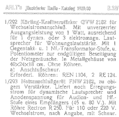 GVW2182; Körting-Radio; (ID = 2610748) Ampl/Mixer