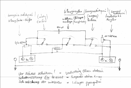 Klangregler FKR; Körting-Radio; (ID = 2179788) Misc