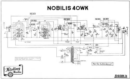 Körting Nobilis 40 WK 40WK; Körting-Radio; (ID = 2106808) Radio