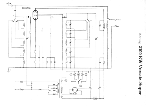 KVS2100W; Körting-Radio; (ID = 236443) Converter