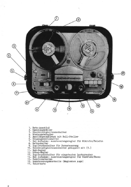 Magnettongerät MK-104; Körting-Radio; (ID = 3032809) R-Player