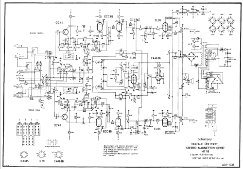 Magnettongerät MT118; Körting-Radio; (ID = 178276) R-Player