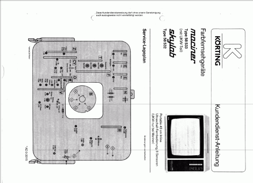 Mariner 58533; Körting-Radio; (ID = 1251225) TV Radio