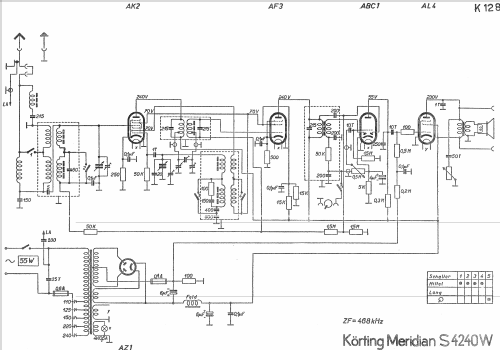 Meridian S4240W; Körting-Radio; (ID = 1466562) Radio