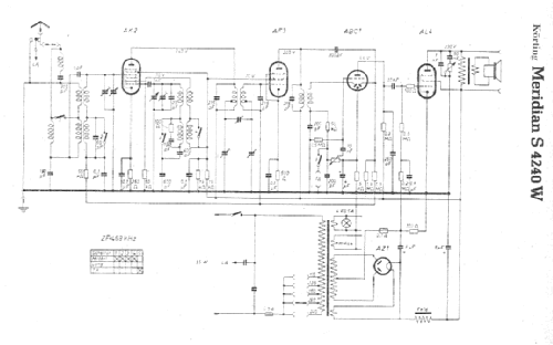 Meridian S4240W; Körting-Radio; (ID = 4722) Radio