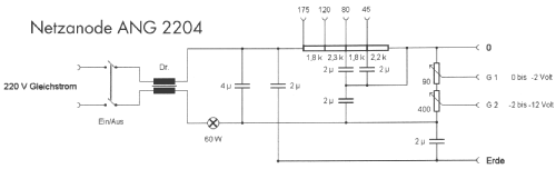 Netzanoden-Gerät ANG 8 2204; Körting-Radio; (ID = 1843531) Power-S