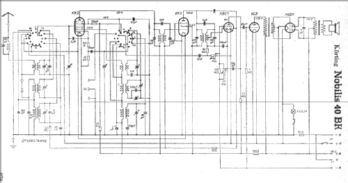 Nobilis 40BK; Körting-Radio; (ID = 4727) Radio