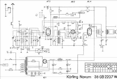 Novum 38 GB2207W; Körting-Radio; (ID = 1464338) Radio