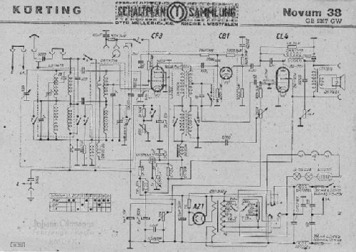 Novum GB2207GW; Körting-Radio; (ID = 1916878) Radio