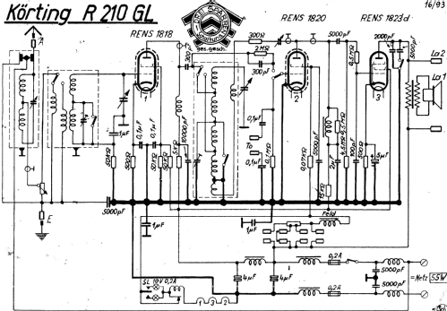 R210GL; Körting-Radio; (ID = 1069784) Radio