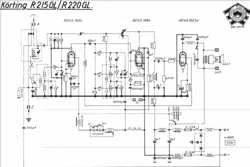 R215GL; Körting-Radio; (ID = 1069791) Radio