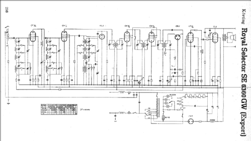 Royal-Selector SE 6360 GW; Körting-Radio; (ID = 4741) Radio