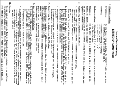 Stereo Dynamic 20822 Ch= 20730 Art.Nr. 821/70; Körting-Radio; (ID = 1896314) Radio