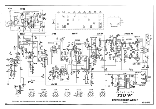 Syntektor 730W; Körting-Radio; (ID = 2997522) Radio