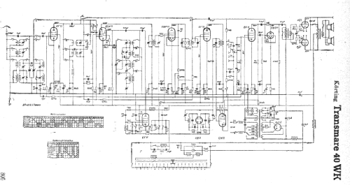 Transmare 40WK; Körting-Radio; (ID = 4786) Radio