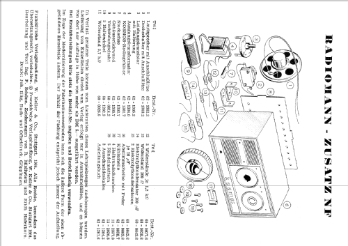 Radiomann Zusatz-NF 2. Auflage; Kosmos, Franckh´sche (ID = 109271) Kit