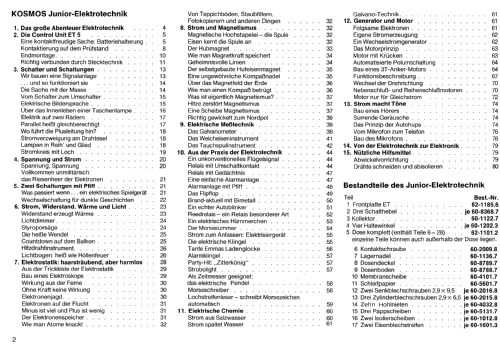 Junior - Elektrotechnik Der neue Elektromann; Kosmos, Franckh´sche (ID = 3050664) Kit