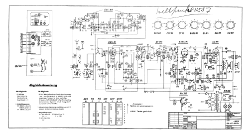 Musikschrank W557; Krefft AG, W.; (ID = 2567319) Radio