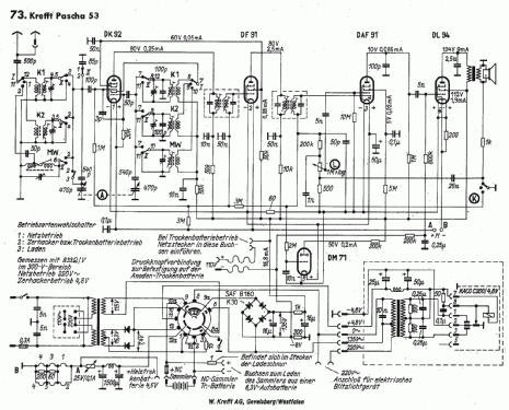 Pascha 53-2; Krefft AG, W.; (ID = 504061) Radio