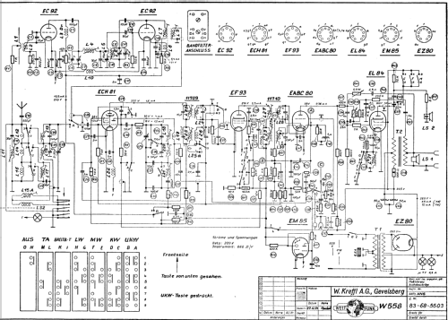 SD5543/W558; Krefft AG, W.; (ID = 966127) TV-Radio