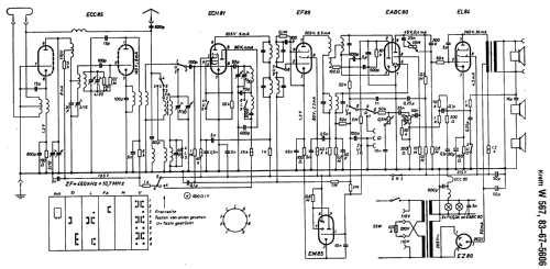 Weltfunk W567/3RK; Krefft AG, W.; (ID = 67585) Radio