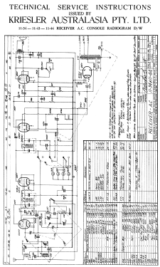 11-34; Kriesler Radio (ID = 2720497) Radio