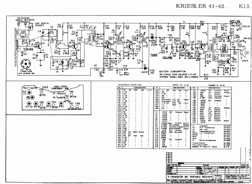 Playfellow 41-42; Kriesler Radio (ID = 2094609) Radio