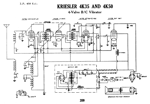 4K35; Kriesler Radio (ID = 772555) Radio