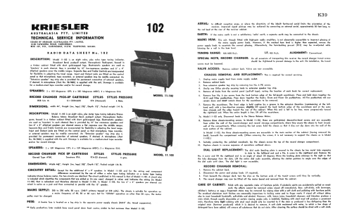 Master Multi Sonic Stereo 11-103; Kriesler Radio (ID = 2962748) Radio