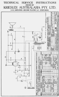 Standard Carry-Gram 11-56; Kriesler Radio (ID = 2773656) R-Player