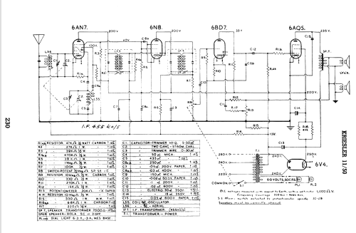 Twin-Fi 11-50; Kriesler Radio (ID = 1045431) Radio